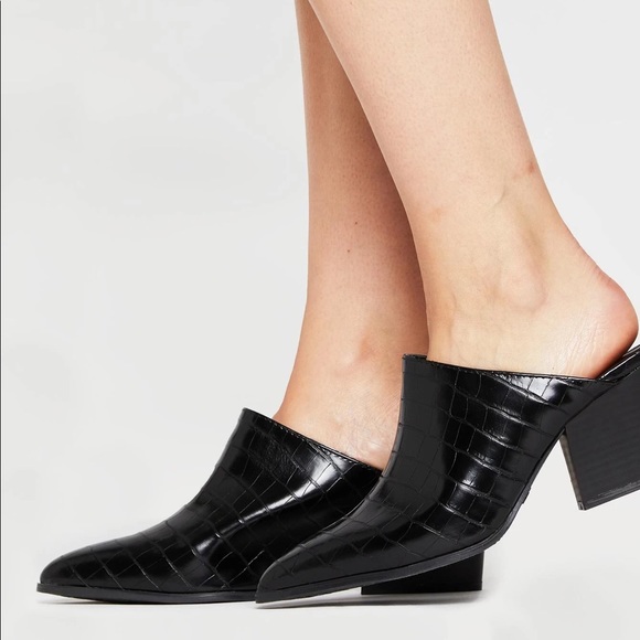 Black Mules size 6.5 - Picture 2 of 7